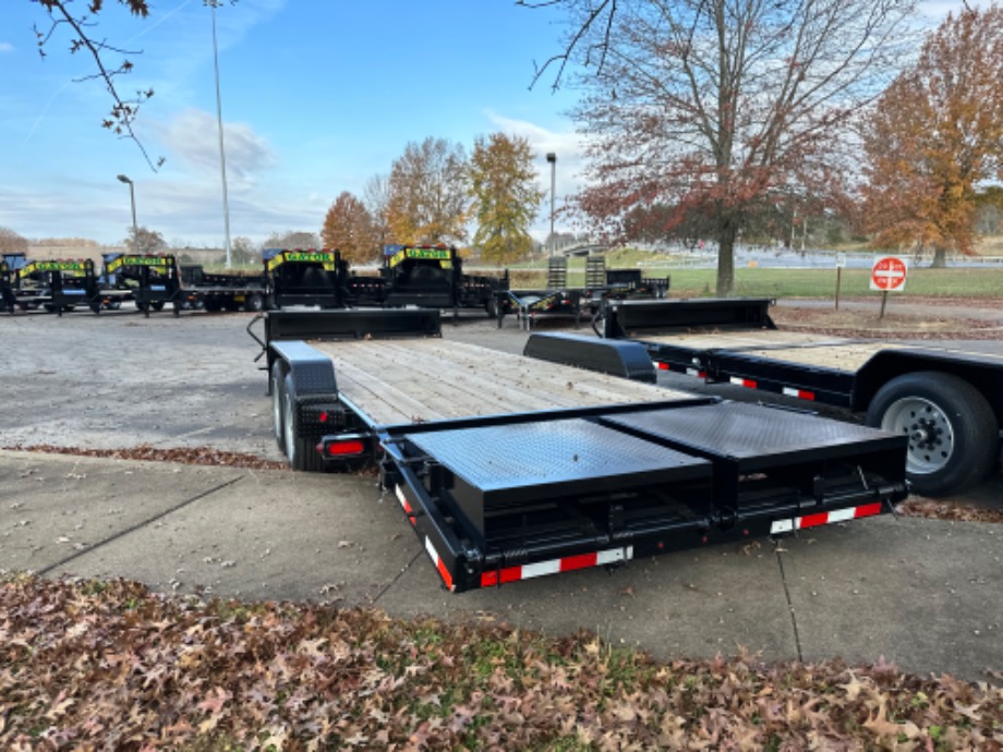 Wide Ramp Equipment Trailer For Sale | Aardvark 8k Dexter axles  Best Equipment Trailer 