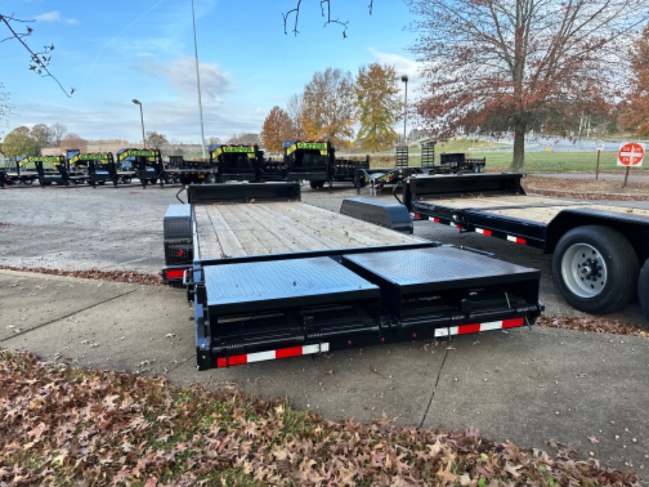 Wide Ramp Equipment Trailer For Sale | Aardvark 8k Dexter axles  Best Equipment Trailer 