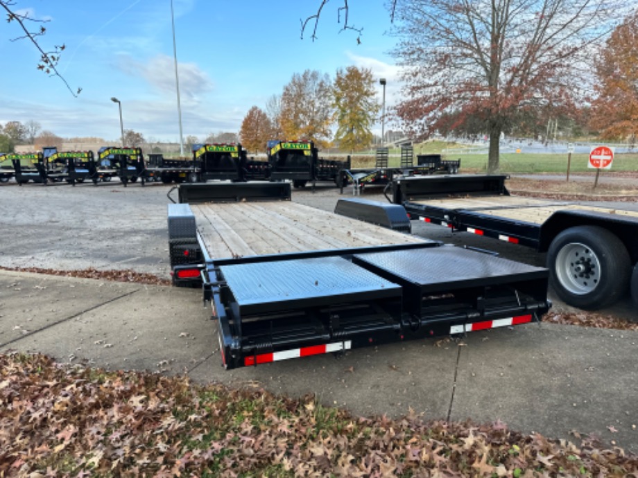 Wide Ramp Equipment Trailer For Sale | Aardvark 8k Dexter axles  Best Equipment Trailer 