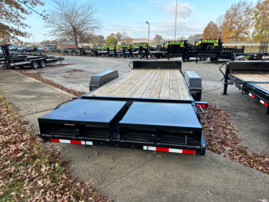 Wide Ramp Equipment Trailer For Sale | Aardvark 8k Dexter axles  Best Equipment Trailer 