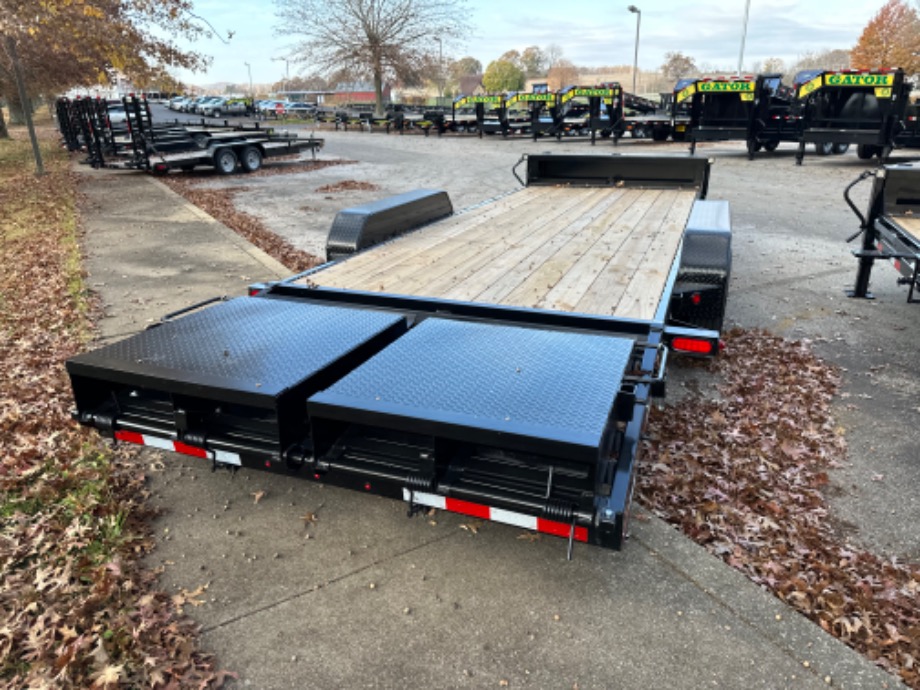 Wide Ramp Equipment Trailer For Sale | Aardvark 8k Dexter axles  Best Equipment Trailer 