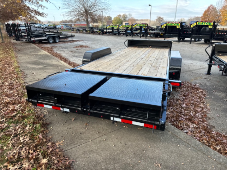 Wide Ramp Equipment Trailer For Sale | Aardvark 8k Dexter axles  Best Equipment Trailer 