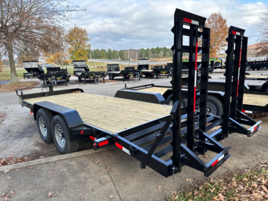 Equipment Trailer For Sale - 14k Spring assisted ramps Best Equipment Trailer 