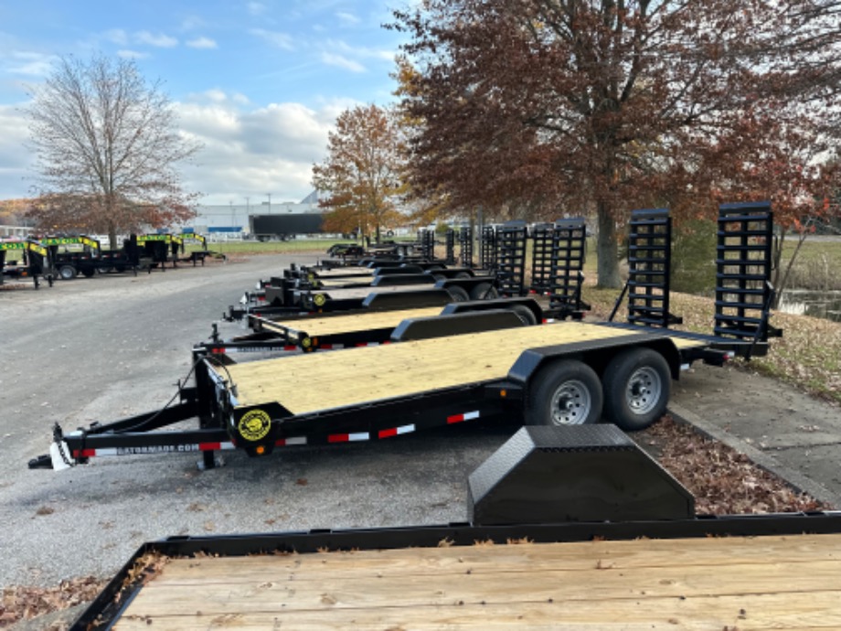 Equipment Trailer For Sale - 14k Spring assisted ramps Best Equipment Trailer 