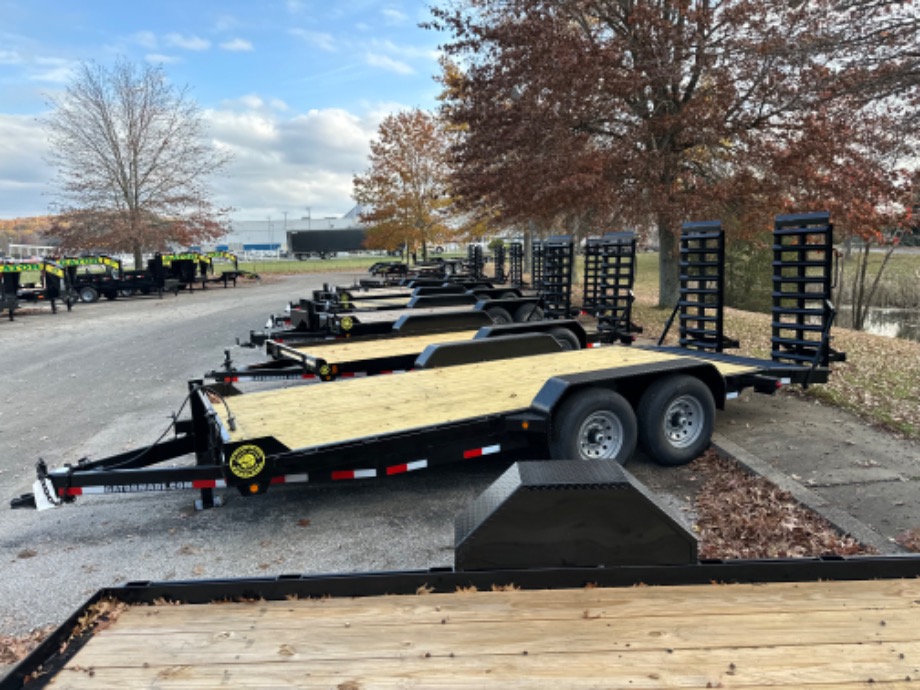 Equipment Trailer For Sale - 14k Spring assisted ramps Best Equipment Trailer 