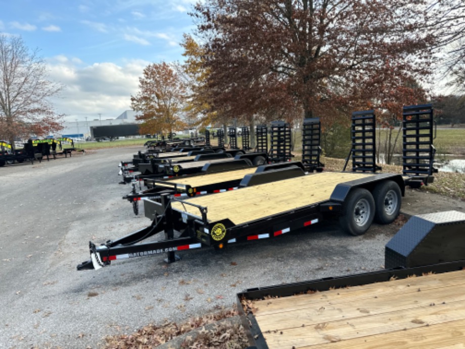 Equipment Trailer For Sale - 14k Spring assisted ramps Best Equipment Trailer 