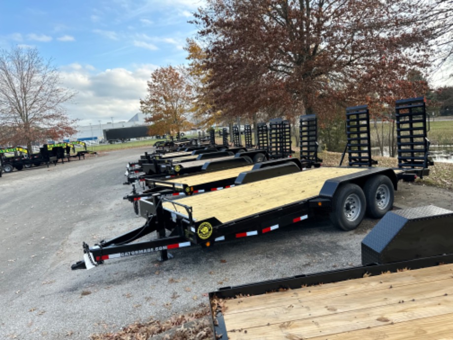 Equipment Trailer For Sale - 14k Spring assisted ramps Best Equipment Trailer 