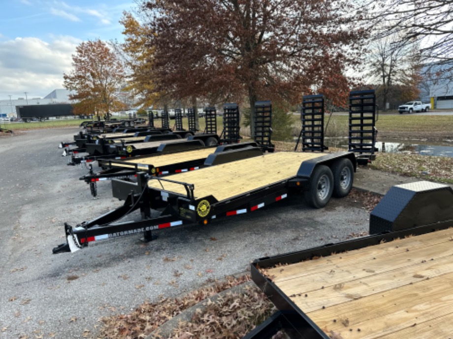 Equipment Trailer For Sale - 14k Spring assisted ramps Best Equipment Trailer 