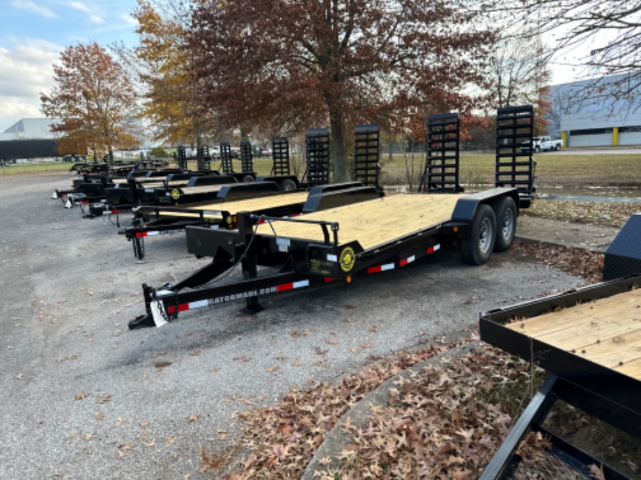 Equipment Trailer For Sale - 14k Spring assisted ramps Best Equipment Trailer 