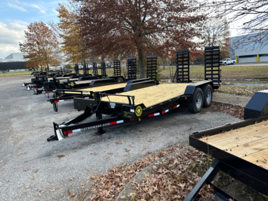 Equipment Trailer For Sale - 14k Spring assisted ramps Best Equipment Trailer 