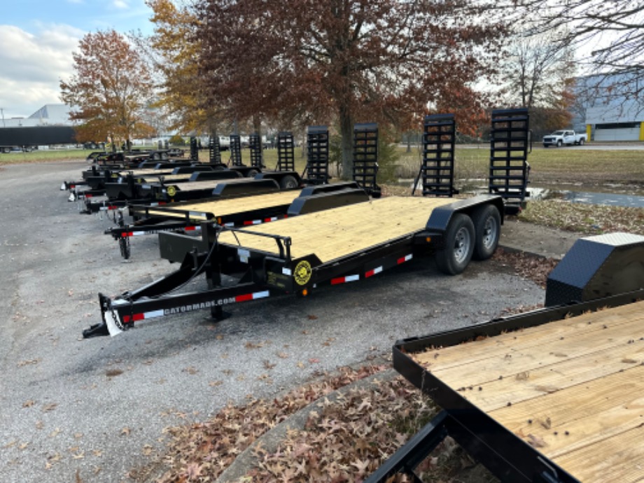 Equipment Trailer For Sale - 14k Spring assisted ramps Best Equipment Trailer 