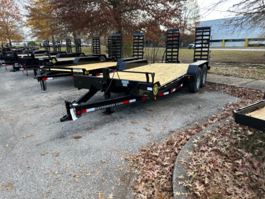 Equipment Trailer For Sale - 14k Spring assisted ramps Best Equipment Trailer 