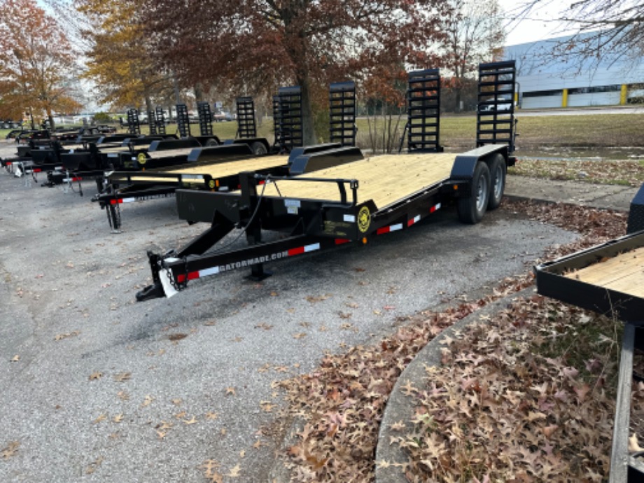 Equipment Trailer For Sale - 14k Spring assisted ramps Best Equipment Trailer 