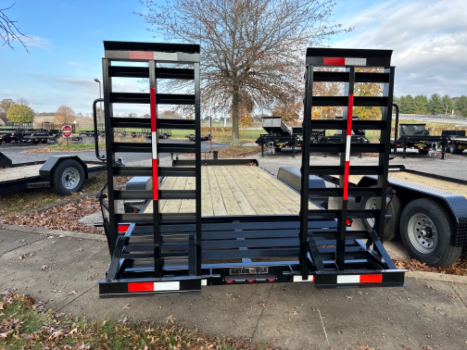 Equipment Trailer For Sale - 14k Spring assisted ramps Best Equipment Trailer 