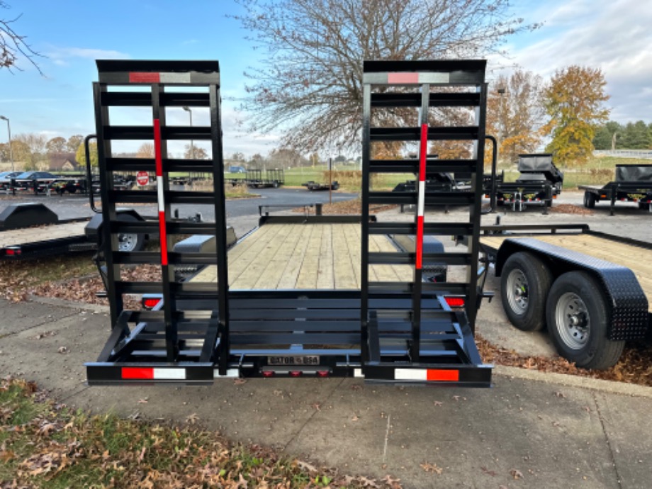 Equipment Trailer For Sale - 14k Spring assisted ramps Best Equipment Trailer 